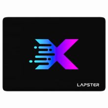 Lapster X Design Gaming Mouse Pad, Non-Slip Rubber Base Mouse Pad, With Antifray Stitched Embroidery Edges (220X190X3Mm)