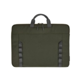 HP 15.6-inch Modular Laptop Sleeve, Water-Resistant, Padded Laptop Compartment, Hidden Handles, Removable Shoulder Strap, Quick Access Pocket, 3-Year Limited Warranty, Gray-Green, 9J4C3AA