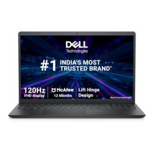 Dell Inspiron 3525 Laptop, Amd Ryzen R3-5425U/8Gb/512Gb/15.6″ (39.62Cm) Fhd, 3 Sided Narrow Border Design With 120Hz Fhd Display/Windows 11 + Mso’21/Mcafee 15 Months/Carbon Black/Thin & Light-1.68Kg