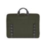 HP 15.6-inch Modular Laptop Sleeve, Water-Resistant, Padded Laptop Compartment, Hidden Handles, Removable Shoulder Strap, Quick Access Pocket, 3-Year Limited Warranty, Gray-Green, 9J4C3AA