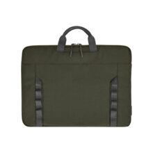 HP 15.6-inch Modular Laptop Sleeve, Water-Resistant, Padded Laptop Compartment, Hidden Handles, Removable Shoulder Strap, Quick Access Pocket, 3-Year Limited Warranty, Gray-Green, 9J4C3AA