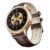 boAt Enigma Daze Women’s Luxury Smart Watch w/ 1.3”(3.3cm) AuraVue Display w/ 20% Higher Brightness, Emergency SOS, Female Wellness Tracking, BT Calling, smart Watch for Women Latest (Brown Leather)