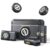 Hollyland Lark M2 Wireless Microphone for iPhone/Camera/Android/PC, 48kHz/24-bit High Fidelity Audio, 300m Range, Noise Cancelling, 40h Use, YouTube, Vlog, Streaming (2TX + 3RX + Charging Case)