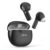 Ptron Bassbuds Nx In-Ear Tws Earbuds, Trutalk Ai-Enc Calls, 32H Playtime, 13Mm Drivers, Bluetooth 5.3 Wireless Headphones, Voice Assistant, Type-C Fast Charging & Ipx5 Water Resistant (Jet Black)