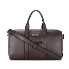 Lavie Sport Captain Leatherette Unisex Weekender Duffle Bag | Stylish & Spacious Duffle Bag | Duffle Bag for Gym, Sports, Training