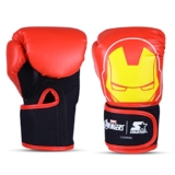 Starter Iron Man Focus Pad with Boxing Gloves by Starter-Perfect for Trainning,Foam Padding,Moulded Foam,Multi-Colour