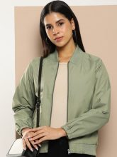 Her By Invictus Full Sleeve Solid Women Jacket