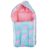 Bumtum Flamingo 3 In-1 Sleeping Bag, 0-6 Months Baby Bed, Sleeping Bag, Carry Nest, New Born Baby Unisex, Sea Green, Cotton, Free Size