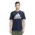 adidas Men Polyester in SMU FR TEE Sports T-Shirts Legink/White,(M)