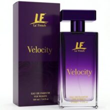 La French Velocity Perfume for Women, 100ml | Premium Long Lasting Fragrance | Fresh Floral Scent with Bergamot, Amber & Sandalwood Notes | Elegant and Refreshing Women’s Perfume
