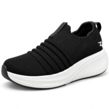 ATHCO Men MOVA Black-White Walking Shoes_10 UK (ATHST-91)