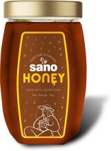 Sano Pure & Natural Honey, 100% Organic(1 kg)