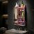 CIPLA PLAST Rich Look Bathroom Cabinet with Mirror | Storage Organiser | Strong Plastic Bathroom Shelves Wall Mounted | Bathroom Accessories| Mirror Cabinet (1, Pink, Rectangular)