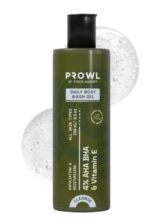 PROWL by Tiger Shroff Daily Body Wash for Man 250ml, Exfoliating Shower Gel | Brightening & Moisturising Men Bodywash with 4% AHA BHA ( Salicylic & Lactic Acid, Vit E) for Back Acne & Tan Removal