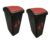 Cello Plastic Garbage Swing-Lid Dustbin 48 Ltr, (RED/RED) COMBO