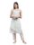 Stylum Women’s Woven Striped Cotton Blend Straight Kurta Green