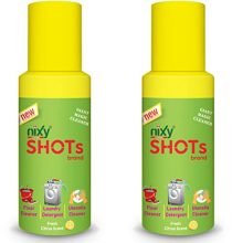 Nixy Shots Spray- Laundry Detergent, Floor Cleaner And Utensils Cleaner (Multi Task Cleaner) – Citrus Lemon Fresh – Queen Size