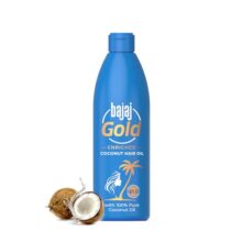 Bajaj Gold Coconut Hair Oil, Enriched With Vitamin E, 300ml