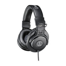 audio-technica Ath-M30X Wired On Ear Headphones Without Mic Wired without Mic(Black, On the Ear)