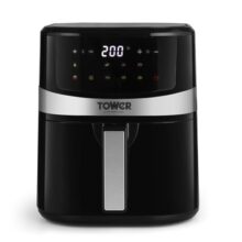Tower Air Fryer 4.5L Digital 1600W 10 Presets 50-200C Timer Black