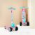 Kidsmate Unicorn Kick Scooter for Kids Age 3-8 Years | 3-Level Adjustable Height & PVC Wheels | Wide Non-Slip Deck & Rear Push Brake | Foldable Kids Scooters for Boys & Girls – Pink