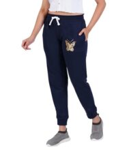 T2F Womens Joggers Track Pants(WOM-JOG-01_Navy_M)