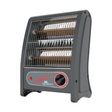 Rr Signature Ecoheat Quartz Room Heater 800 Watt | Low Power Consumption | Tip-Over Protection | 2 Heating Rods For Quick Heating | Cool Touch Body| Isi Certified | 2 Year Warranty