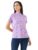 Spykar Iris Blue Regular Fit Casual T-Shirts for Women