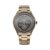 Titan Quartet Quartz Analog Grey Dial Brown Stainless Steel Strap Watch for Men – NT1890QM01