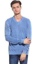 Puma Men’s Spray-Dyed Sweater, Blue, X-Large