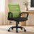 INNOWIN Mini Jazz Mesh Mid-Back Ergonomic Home Office Chair | 3-Years Limited Warranty Included | Tilting & Height Adjustable Mechanism, Heavy Duty Metal Base | Ideal for Office Work & Study (Green)