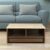 HomeTown Murano Engineered Wood Center Table in Wenge Colour, Standard