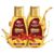 Dabur Almond Hair Oil – 580ml(290ml*2) | Provides Damage Protection | Non Sticky Formula | For Soft & Shiny Hair | With Almonds, Keratin Protein, Soya Protein & 10X Vitamin E