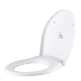 Kohler Brive Toilet Seat Slow Close – Oval Shaped in White – Toilet Seat for Bathroom – High Gloss Finish, Comfort Seating – Easy Hygiene Maintenance – Seat Closes Quietly without Slamming 13946IN-2-0