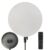 Eloies® BD-HP19 Flat Round Panel Light for Photography and Videography (19 Inch Big Size, 80 Watt) | Continuous Lighting with 3200K – 6500K | Brightness Adjustable with Remote Control