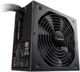 Sharkoon WPM Gold Zero 550 Watt 80 Plus Gold Certification Semi-Modular Power Supply – Black