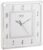 Ajanta Designer Plastic Wall Clock Battery Operated For Kitchen Home Office Clock With Large Numbers (19 X 19 X 3.5 Cm, Quartz, White, Pack Of 2) (Small)