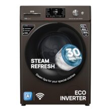 Ifb 9 Kg 5 Star, Deepclean® Technology, Ai Powered, Wifi, Fully Automatic Front Load Washing Machine (Executive Mxn 9014K Cms, Powersteam®, 9 Swirl, Steam Refresh, Inbuilt Heater, Eco Inverter, Mocha)