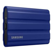 Samsung T7 Shield Portable Ssd 1Tb Usb 3.2 Gen2 External Ssd, Up To 1,050Mb/S, Rugged, Ip65 Water & Dust Resistant, For Photographers, Content Creators And Gaming, Mac Compatible, Mu-Pe1T0R, Blue