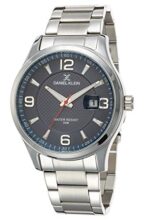 DANIEL KLEIN Stainless Steel Analog Blue Dial Men’s Watch-DK.1.12446-3