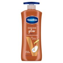 Vaseline Cocoa Glow Serum In Lotion, 600 ml | 100% Pure Cocoa & Shea Butter for Glowing & Soft Skin