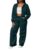 Q – RIOUS Women’s Baggy Mid Waisted Lounge Sweat Pants with Drawstring Athletic Flared Joggers with Pockets (Teal_34)