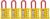 Aktion Safety Lockout Device AK-SLDH-75 De-Electric HASP Number of Holes: 4 – Yellow (Pack of 5)