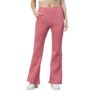 98 Degree North Women Flared Fleece Track Pants-GL1315-DUSTYPINK_XXL