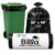 BILLA Premium Jumbo Garbage Bags 36 x 48 Inch (10 Bags) | XXL Heavy Duty Garbage Bags for Dustbin cover | XXXL Big Size Trash Bags for Home, Office, Hotels, Hospitals, Restaurants, Commercial Waste