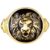 Giva 925 Silver Golden Roar Of Tiger Men’S Ring, Adjustable | Gifts For Women And Girls | With Certificate Of Authenticity And 925 Stamp | 6 Months Warranty*