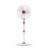 Havells Gatik Pro 400Mm Pedestal Fan| 120 Ribs Guard For Safety| Smooth Oscillation| Heavy Base| Isi Marked | 2 Year Warranty | Wine Red