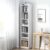 MATTERHORN 7 Tier Bookshelf Free Standing, Display Floor Standing Shelf for Books, Organizer, for Bedroom Home Office Living Room (DIY, 180 x 33 x 24cm, MOBS-91104Vary) (Pearl White)