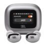 JBL New Launch Live Buds 3 TWS,Hi-Res Audio True ANC Earbuds,Smart Case with Touch Display,40H Playtime,Wireless Charging, 6 Mic,Multipoint connection,IP55 proof, Headphones App,Personi-Fi 3.0(Silver)