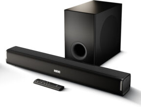 Mivi Fort Sonic 200 Soundbar, 2.1 Channel, Multi-Input and EQ Modes, BT v5.3 200 W Bluetooth Soundbar(Black, 2.1 Channel)